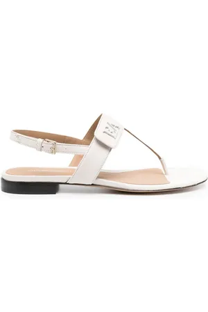 Emporio Armani Sandalias con placa del logo