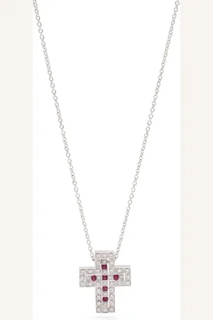 Damiani Collar Belle Époque en oro blanco de 18kt con diamantes