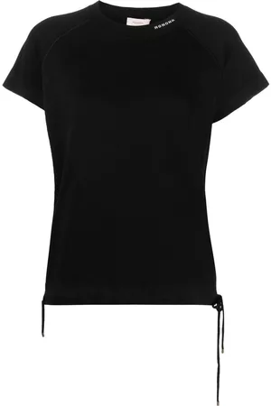 Agnona Mujer Playeras - Camiseta con cuello redondo