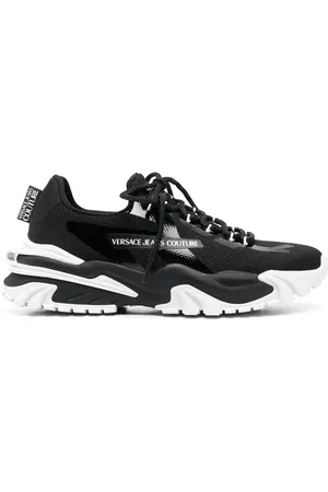 VERSACE Tenis bajos con logo estampado