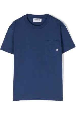 Dondup Playera con placa del logo