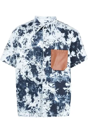 FERRARI Camisa con motivo tie-dye