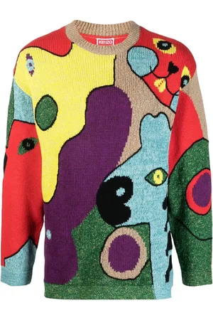 Kenzo Suéter tejido manga larga