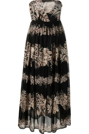 Twin-Set Vestido largo con estampado floral