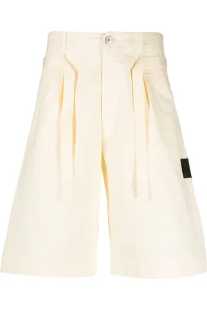 Stone Island Shorts con parche Compass