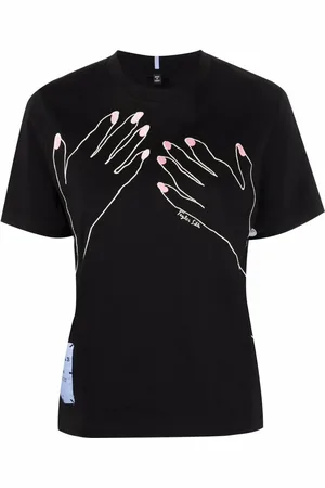 Alexander McQueen Sudadera con estampado de manos