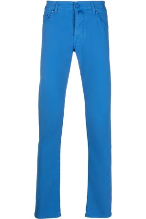 Jacob Cohen Pantalones slim con parche del logo