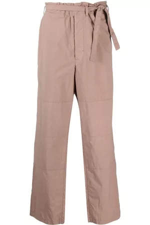 LEMAIRE Pantalones anchos con cinturón