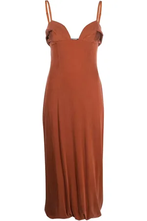 Jacquemus Vestido midi Praia