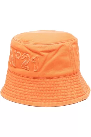 Nº21 Sombreros - Logo-patch cotton sun hat