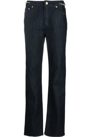 Michael Kors Jeans rectos con detalle de cadena