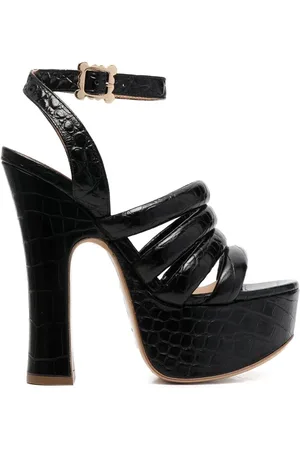 Vivienne Westwood Sandalias con efecto de piel de cocodrilo y tacón de 150mm