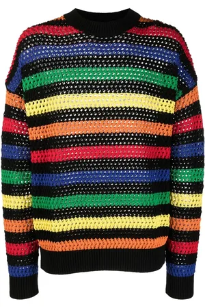 Msgm Suéter con motivo de rayas