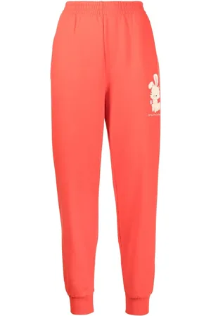 Stella McCartney Pants tapered con estampado gráfico