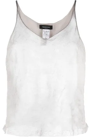 Fabiana Filippi Camiseta con efecto a capas