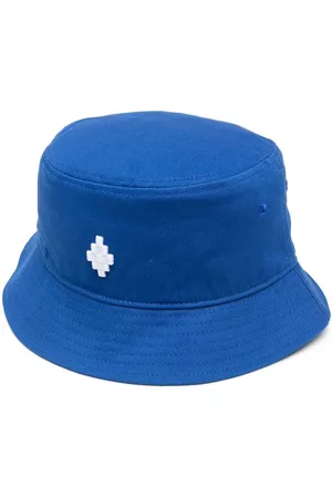 MARCELO BURLON Hombre Sombreros - Embroidered bucket hat