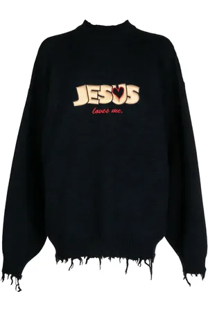 Vetements Suéter con estampado gráfico