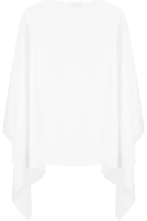 BLANCA Blusa larga con mangas anchas