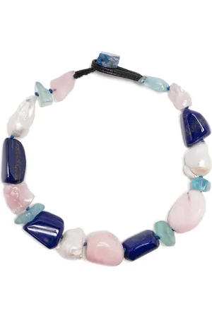 MONIES Collar con detalles de piedras