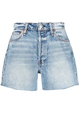 RAG&BONE Shorst de mezclilla con tiro alto