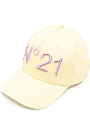 Nº21 Gorra con detalle del logo bordado