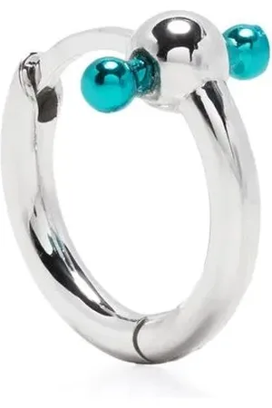Eera Arracada Bar mini en oro blanco de 18kt