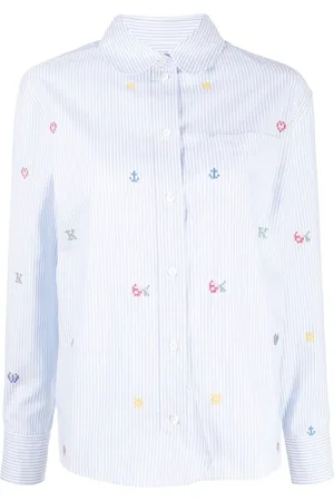 Kenzo Camisa con motivo a rayas