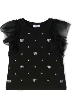 Chiara Ferragni Top con detalle del logo