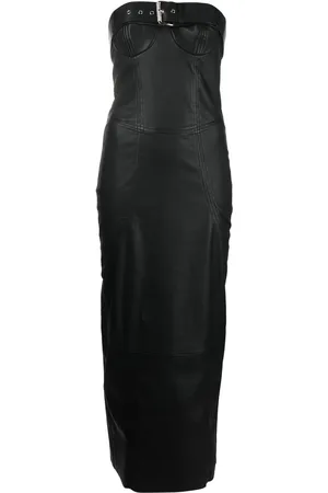 DROME Vestido con diseño strapless
