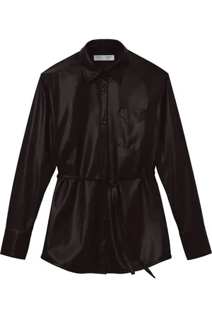 Proenza Schouler Sobrecamisa de piel artificial