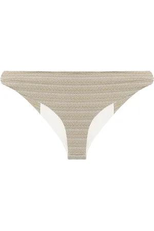 Marysia Bikini bottom con estampado de ladrillo