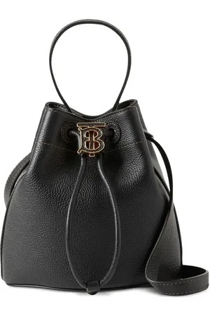 Burberry Bolsa bucket TB granulada