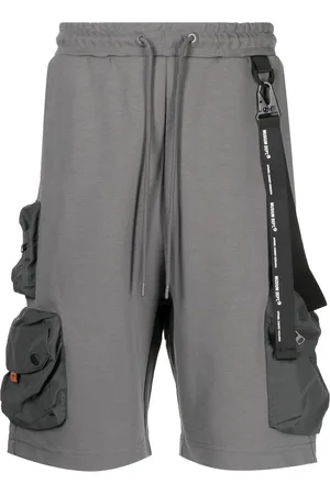 Musium Div. Shorts cargo con cordones en la pretina