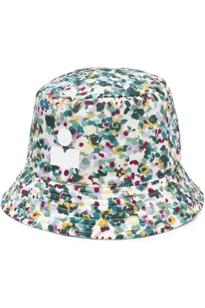 Isabel Marant Mujer Sombreros - Logo-print reversible bucket hat