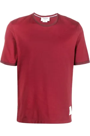 Thom Browne Playera con parche del logo