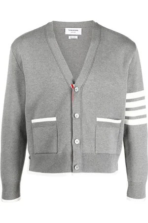 Thom Browne Cárdigan con motivo 4-Bar
