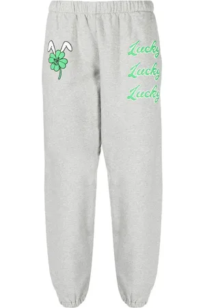 Natasha Zinko Pants con estampado Lucky