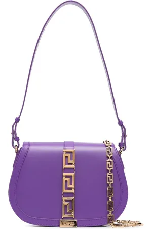 VERSACE Bolsa de hombro Greca Goddess grande