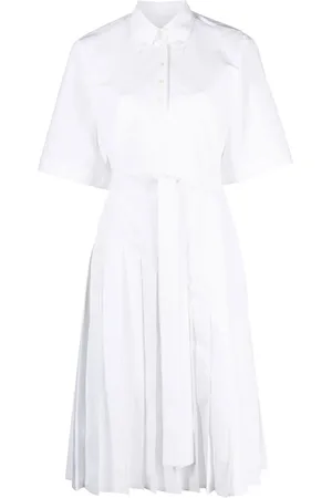 Thom Browne Vestido camisero asimétrico