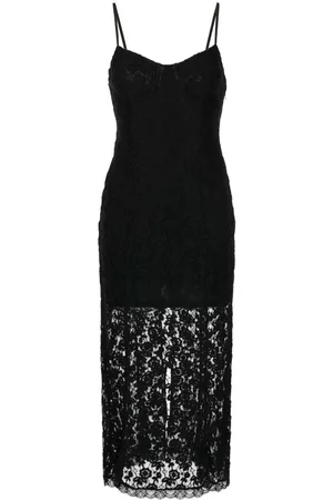 LOVESHACKFANCY Vestido midi Sima