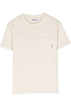 Dondup Playera con placa del logo