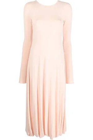 Jil Sander Vestido acampanado manga larga