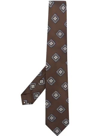 BARBA Jacquard silk tie