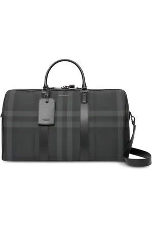 Burberry Bolsa de viaje con motivo de cuadros