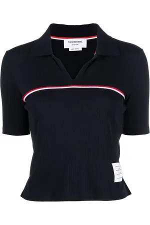Thom Browne Camisa con rayas RWB