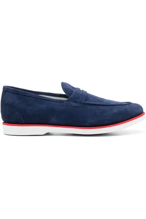 Kiton Mocasines penny de gamuza