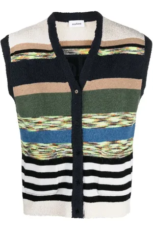 Soulland Top tejido con eslogan estampado