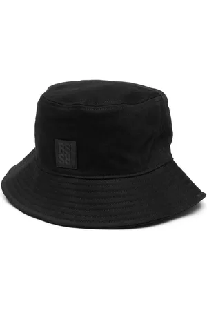 RAF SIMONS Sombreros - Logo-patch bucket hat