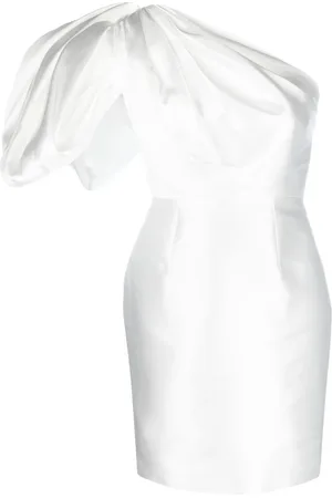 Solace Vestido corto Hayes con un hombro descubierto