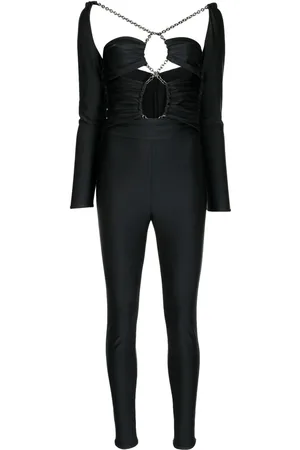 Dundas Jumpsuit fruncido con cadena